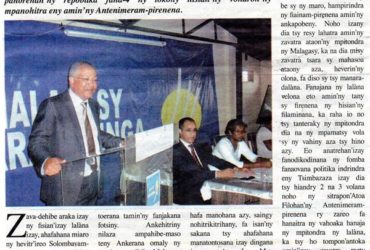 MMM : Hitarika ny fanoherana eny Tsimbazaza