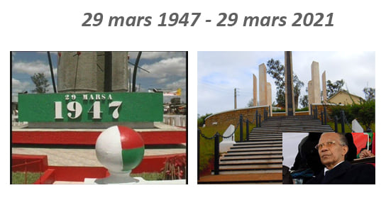 29 mars 1947-29 mars 2021