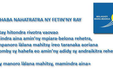 20 Jona 2021: Fetin’ny Ray